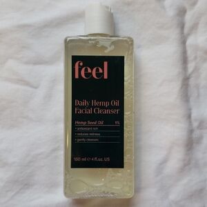 Feel brand  Daily Hemp Oil Facial Cleanser.  4 oz Full Size